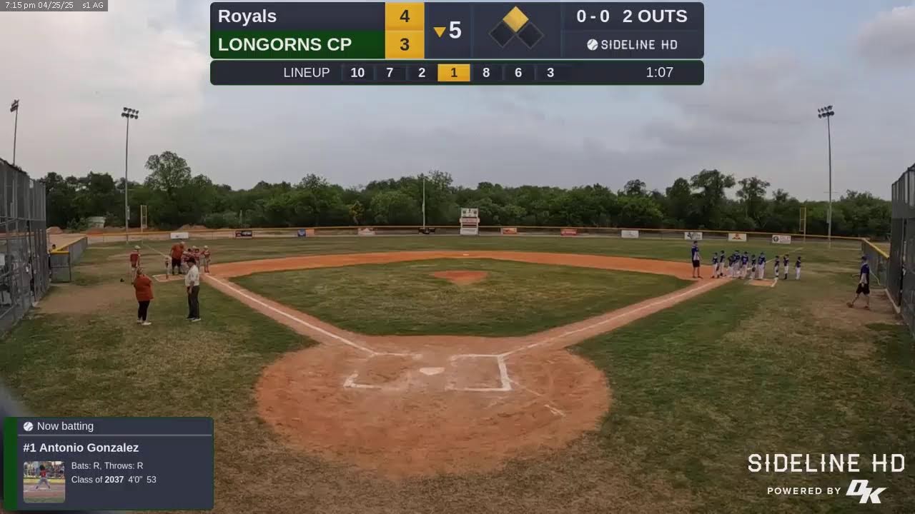 LONGORNS CP vs. Royals (2025.04.25)
