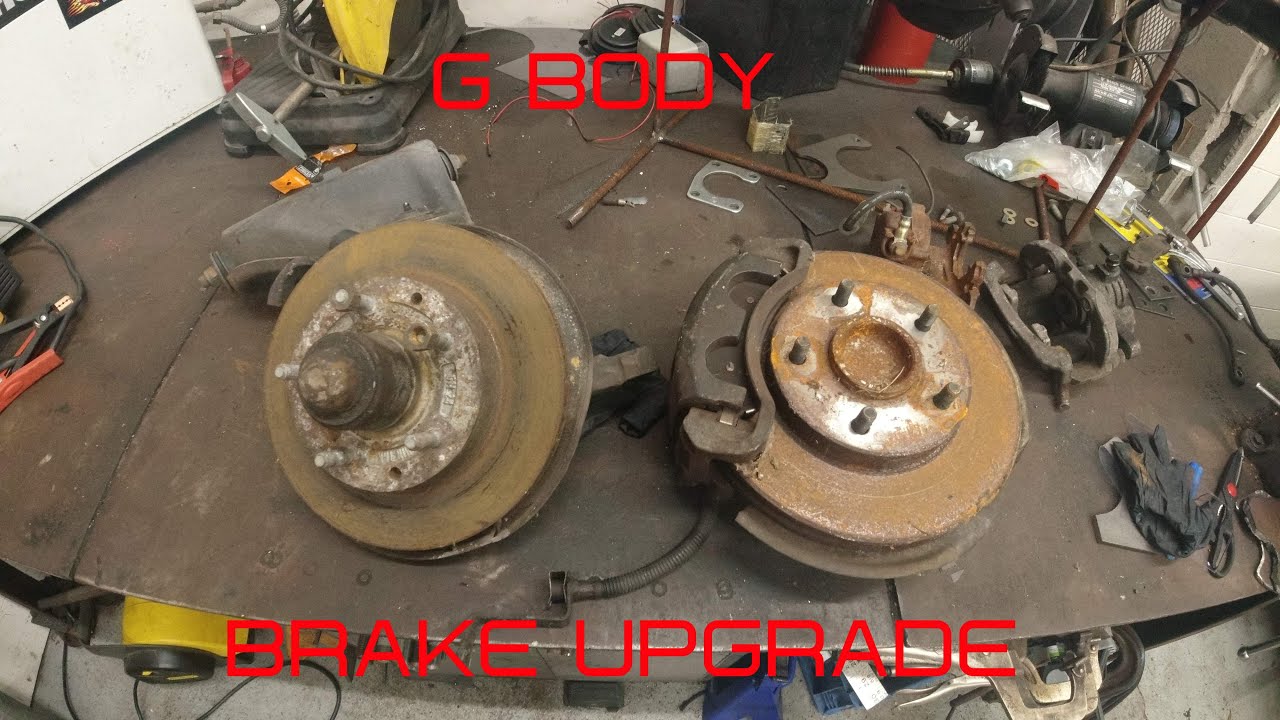 CHEAP G BODY BRAKE UPGRADE - YouTube