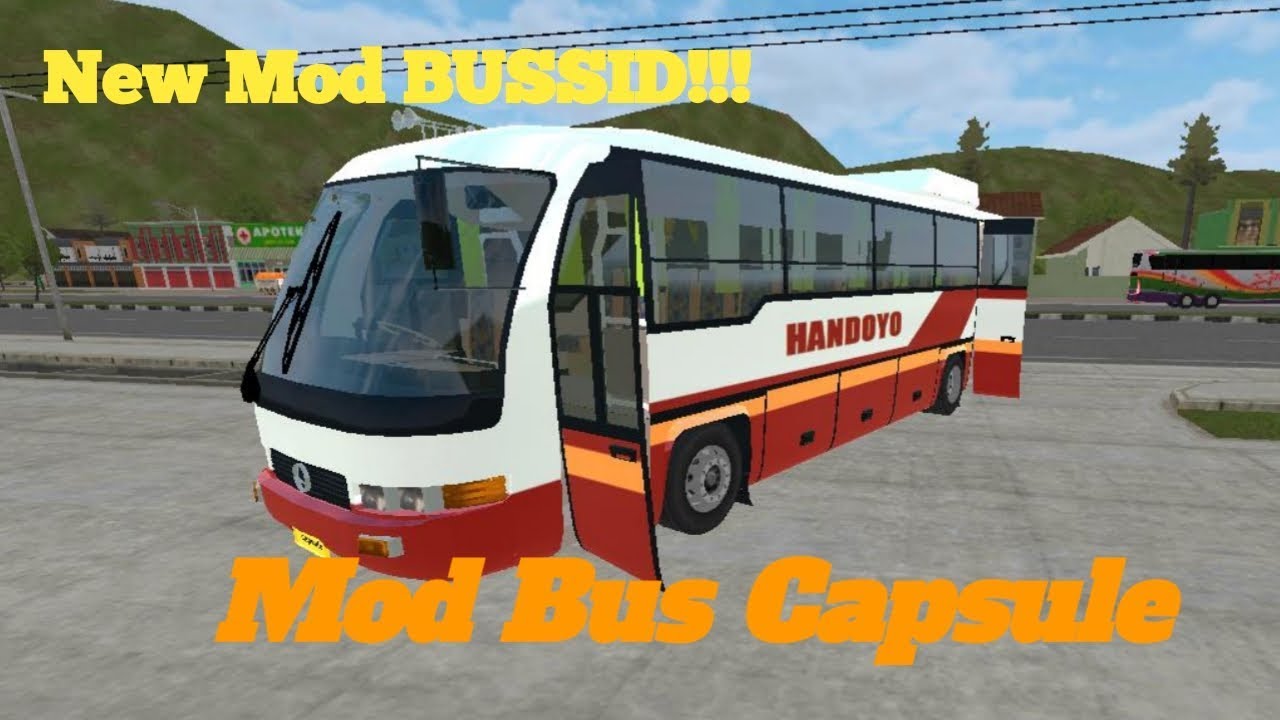 New Mod BUSSID!!! || Mod Bus Capsule free || BUSSID 2.9 - YouTube