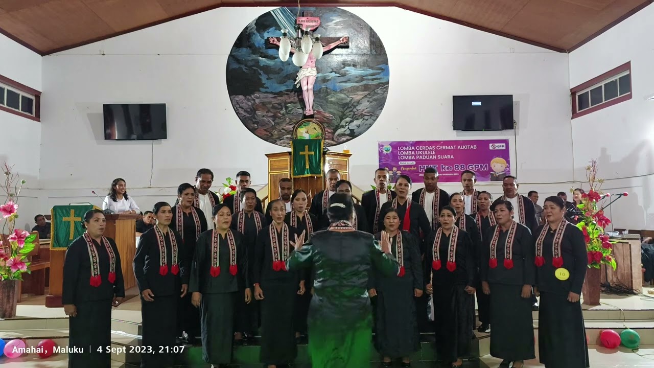 Mars Gereja Protestan Maluku Oleh Paduan Suara Jemaat GPM Amahai Soahuku Sektor Getsami