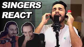 Singers React to Gabriel Henrique - I Have Nothing | Reaction