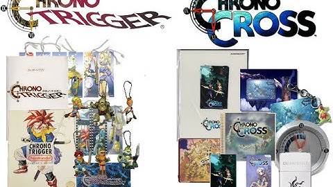 Chrono Trigger + Chrono Cross Merchandise (1995-2022)