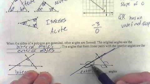 4.1 Apply Triangle Sum Properties