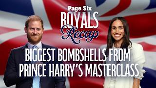 Biggest bombshells from Prince Harry's MasterClass: marriage rule, depression, more | Royals Recap