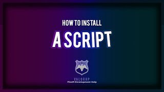 How to install a FiveM script. (Easy)