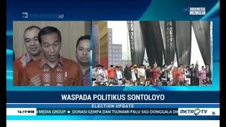 Jokowi Jelaskan Maksud Politik Sontoloyo
