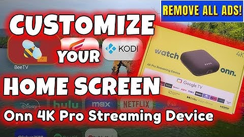 👍 Firestick Can’t Do THIS! Onn 4K Pro Home Screen Hack (No Ads!) 👍