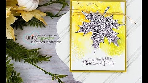 Unity Quick Tip: Distress Oxide Ink Smooshing