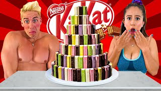 GUESS the Japanese KIT KAT !!! *18 FLAVORS* | The Unicorn Family