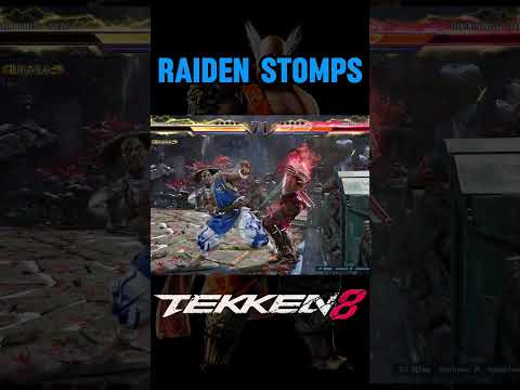 Heihachi As Raiden ! #tekken8