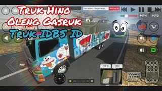 Truk Hino Oleng Sampe Nyebur Ke Laut (DJ Pongpong) IDBS Truck Simulator Indonesia