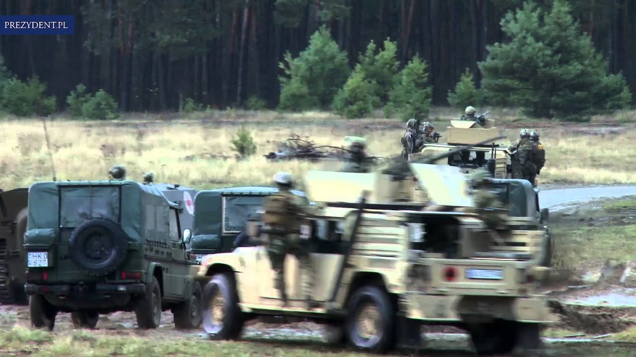 Prezydent na poligonie w Drawsku Pomorskim