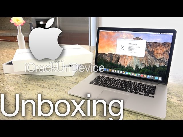 Apple MacBook Pro 15-inch Retina (2015): Unboxing & Review - YouTube