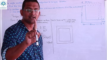 Worked out problem on thin rectangular section and rolled section - 1