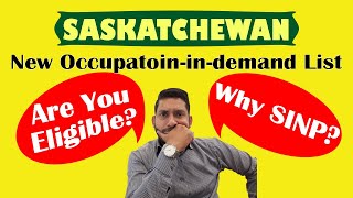 Saskatchewan Update: Occupation-in-demand list 2020 | No Job Offer Required