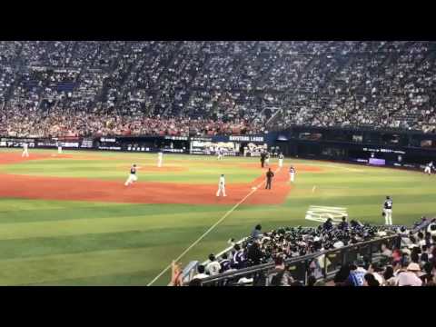 2017年5月23日 中日 ビシエド選手8号ホームラン