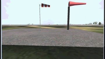 Animated windsocks FSX