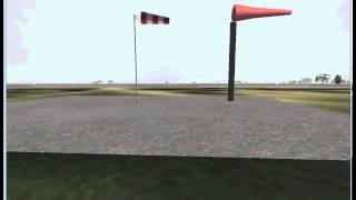 Animated windsocks FSX