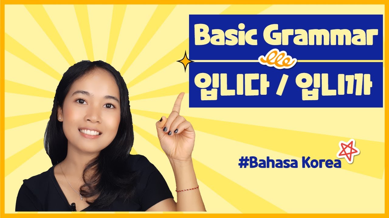 Akhiran Formal: 입니다 & 입니까