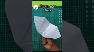 How to make origami paper Bat 🦇plane #homemade origami fastest bat plane ever , bat🦇 plane #short