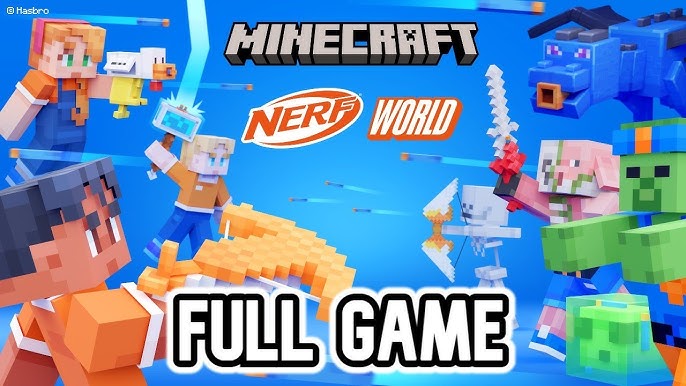 Minecraft x NERF World DLC 
