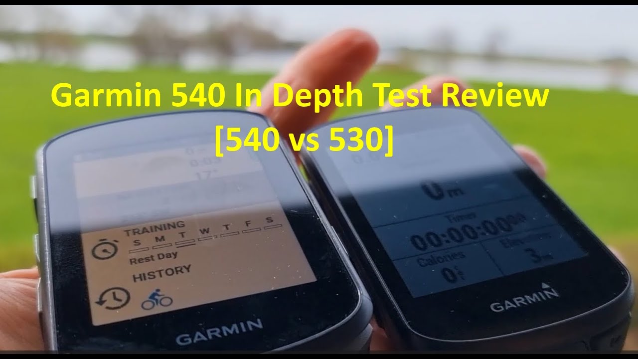 Comparaison Garmin Edge 530 vs Edge 540 / 440 Solar