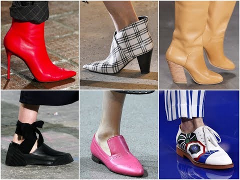 Video: Fashionable shoes for fall 2018