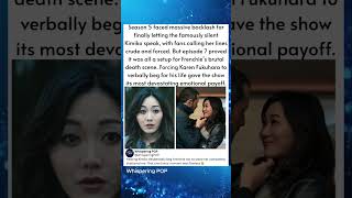 Season 5 faced massive backlash for finally letting the famously silent Kimiko speak, with fans