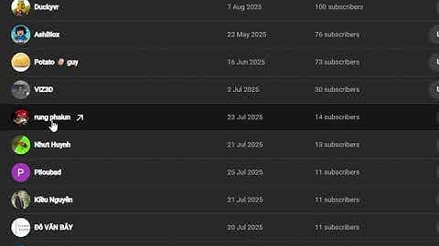 SHOUTING OUT MY SUBS PART 1