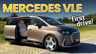 NEW Mercedes VLE 300 Electric - First POV drive &amp; walkaround!