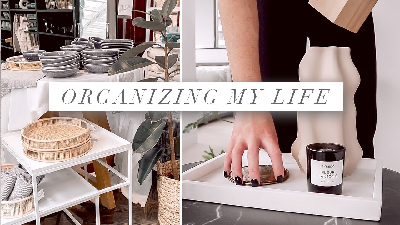 ORGANIZING MY LIFE | H&M home shop with me, Decluttering & Home Storage Organization | VLOG