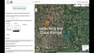 Agroclimate Viewer & Planner App (NDVI Only)