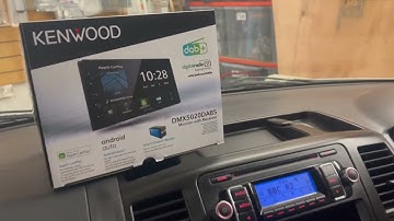 Kenwood DMX5020DABS Installed into a VW Transporter T5.1