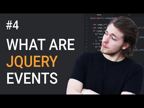 Video: Ce este un eveniment în jQuery?