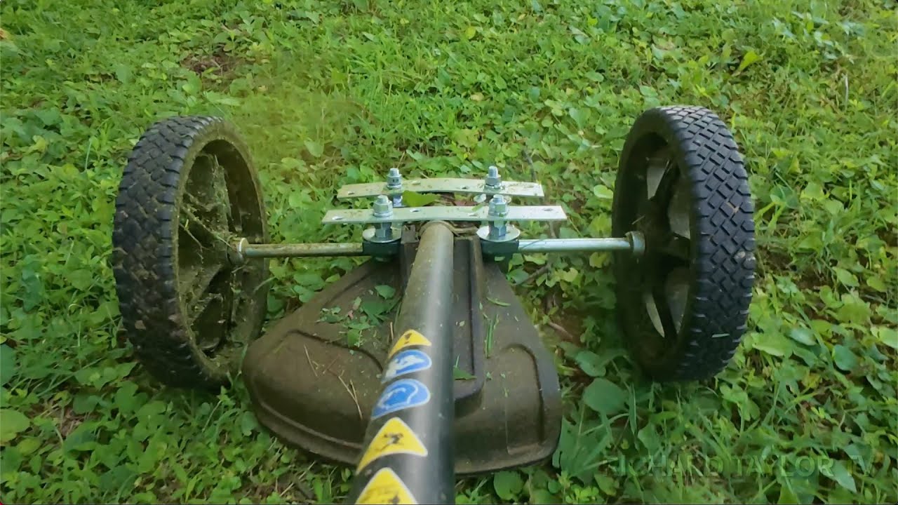 Diy String Trimmer Wheelsnull