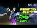 Simple Traffic Stop Quickly Escalates into Crazy Arrest!!!  Okaloosa County, Florida