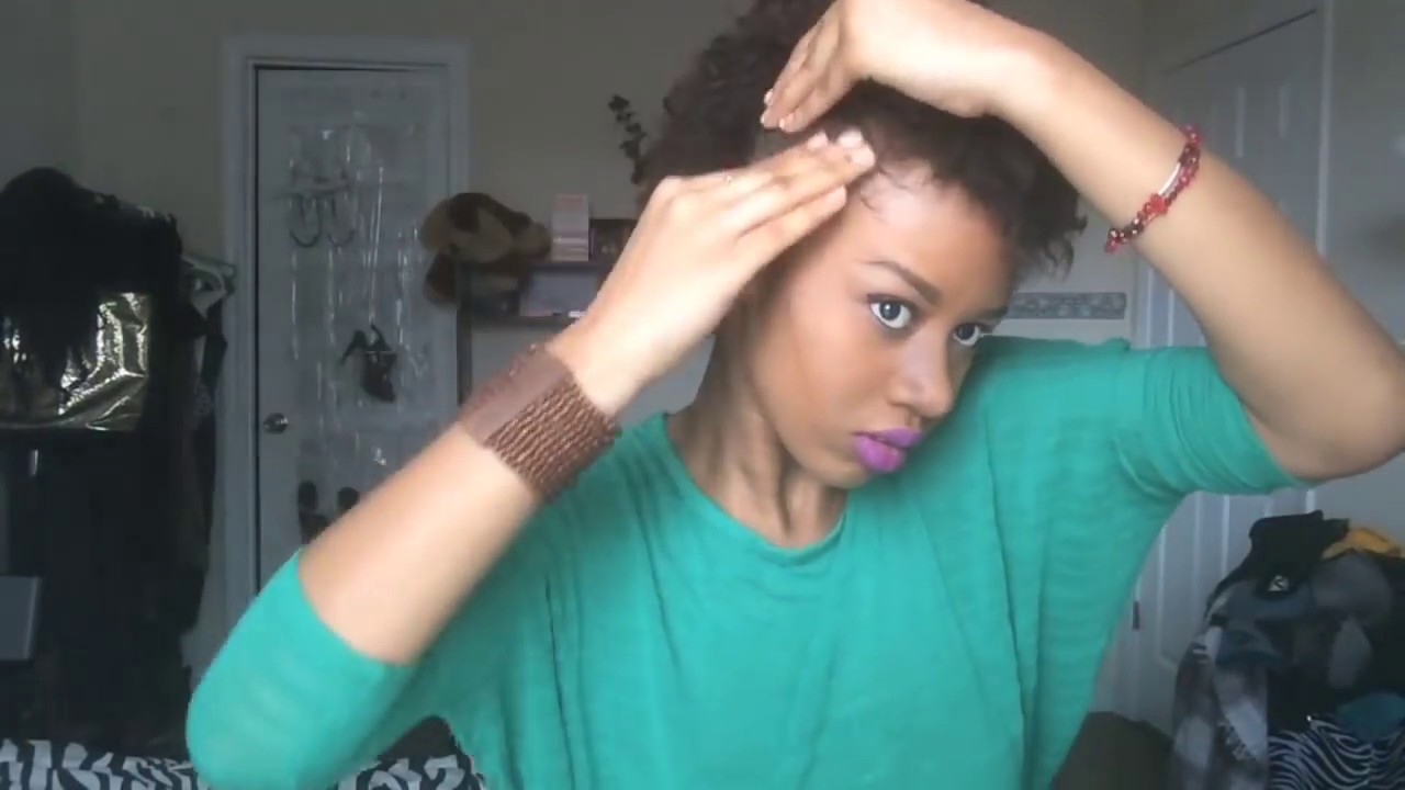 twist out cheveux naturels courts/Mohawk easy and quick tutorial , YouTube
