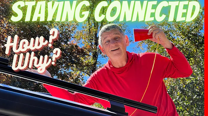 How We Stay CONNECTED While Traveling WITHOUT STARLINK!  // Calyx Institute + WeBoost