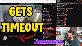 HasanAbi Gets Timeout From Amouranth s Stream