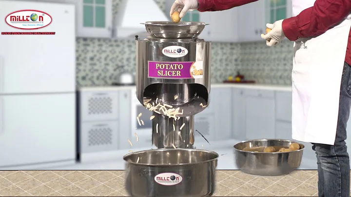 Potato Wafer Slicer Machine | Contact us: +91 9824424622