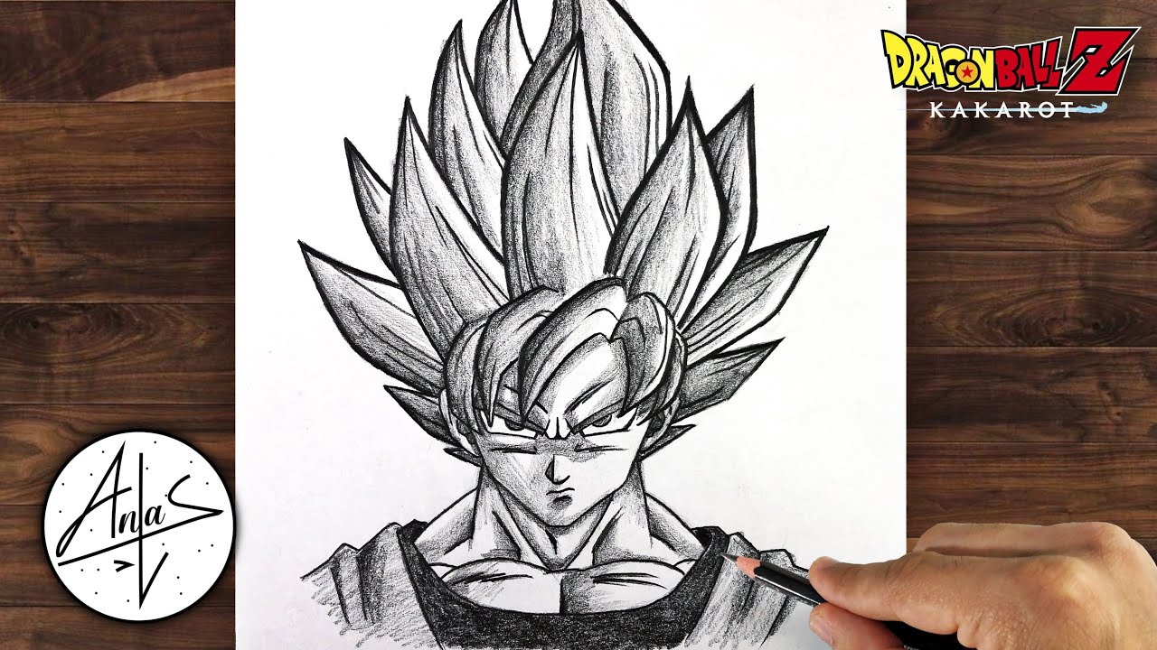 Dragon Ball Z Vitruvian Goku Drawing by Joann D Myers - Pixels Merch-saigonsouth.com.vn
