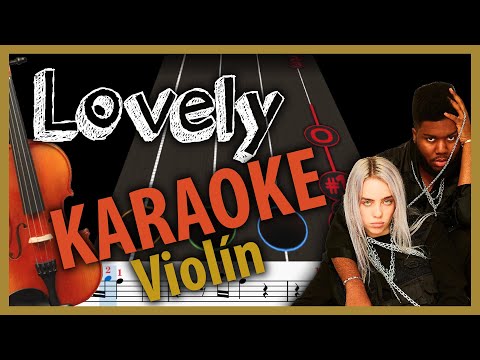 Lovely Karaoke Violín Pista Track