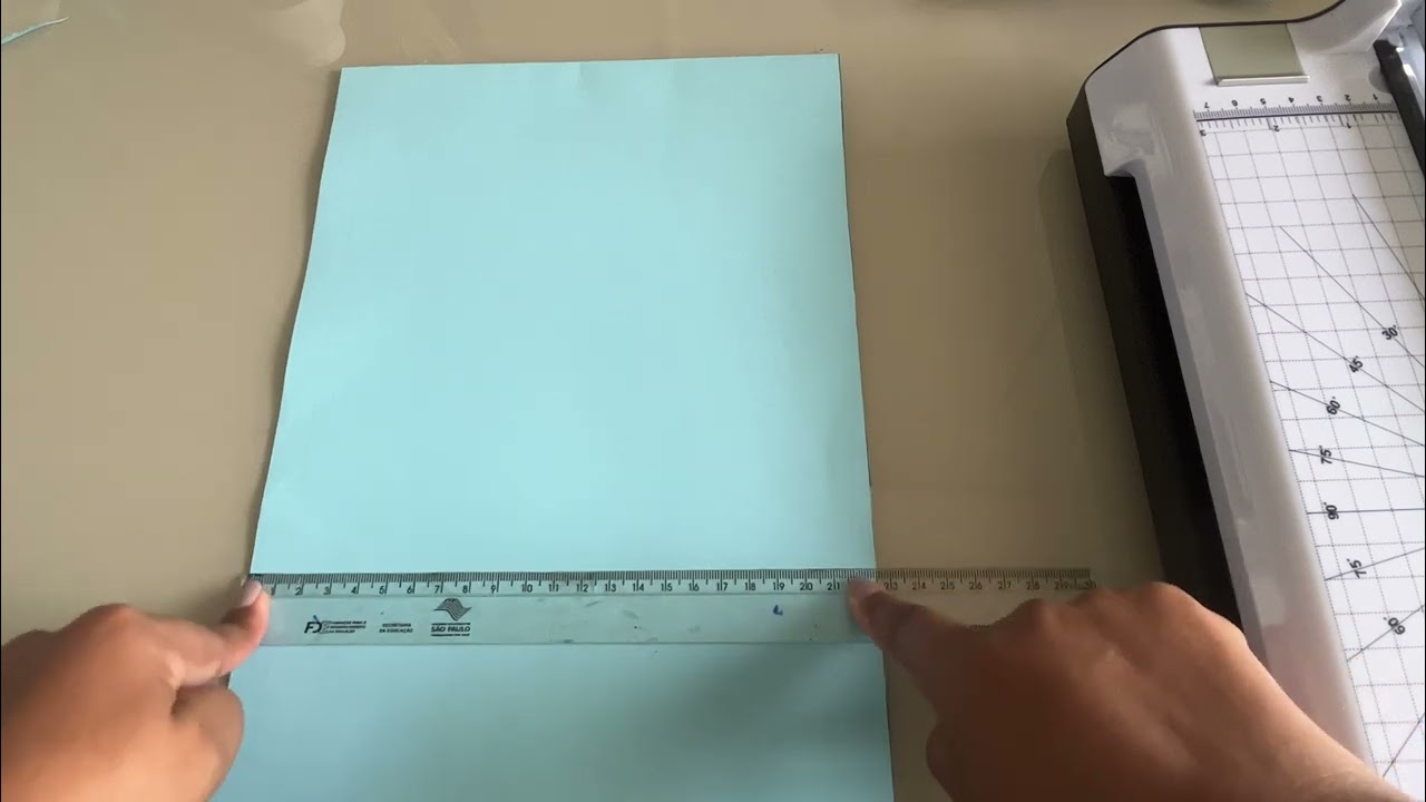 Como fazer um protetor térmico para laminação de cartolina 📒#laminadora