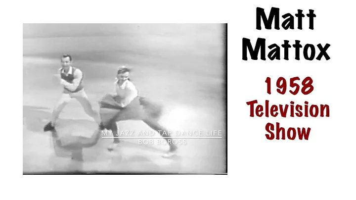 Matt Mattox - 1958 Television Show - Jazz Dance Pe...
