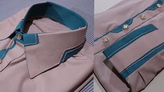 How To Make Gents Kurta Collar Design Very Easy Step By Step At Home kingsman tailor