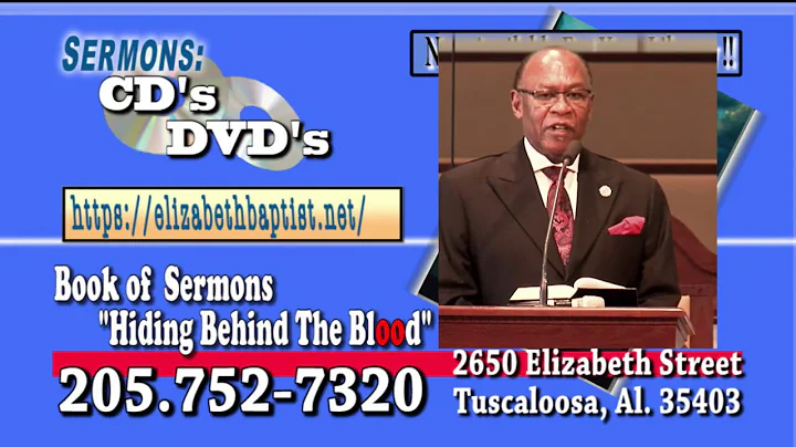 Dr.Vernon Swift, Pastor of Elizabeth Baptist Churc...