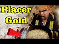 Placer GOLD Found in our Underground Drift Mine!