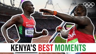 Kenya's 🇰🇪BEST moments at the Olympics!