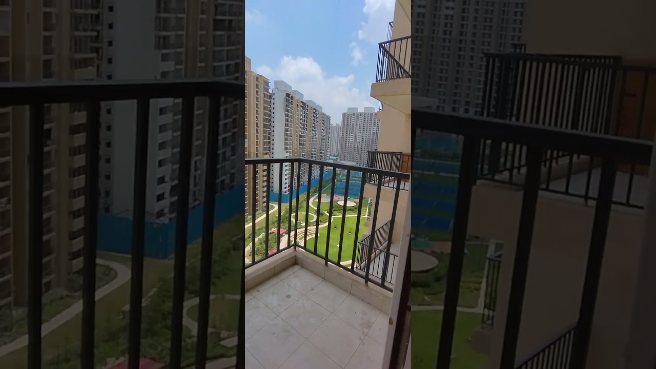 2BHK semi-furnished flat for rent in Tata Eureka Park, Sector 150, Noida. 