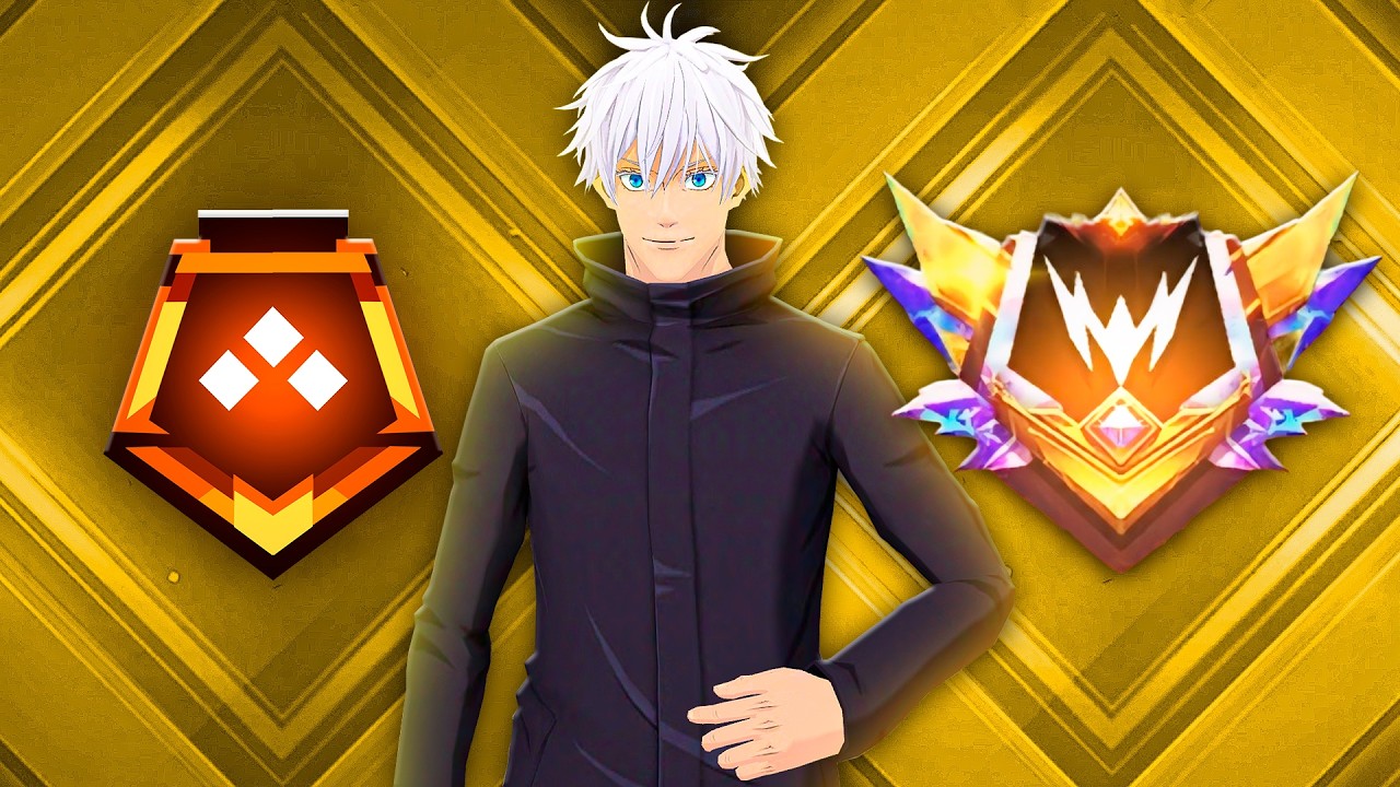 DO OURO AO DESAFIANTE CS RANQUEADO TOP 1 GLOBAL S35 FREE FIRE